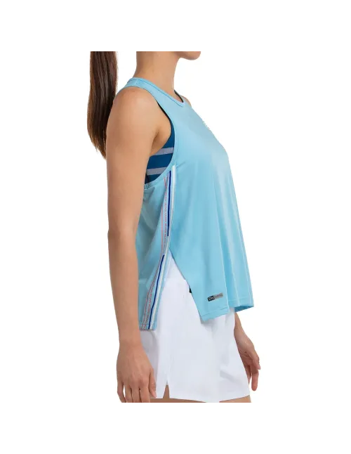 CAMISETA TIRANTES BULLPADEL MUJER DURANTA 073 AZUL CLARO | Ofertas de pádel